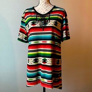 DD Ranch Women's Top Multicolored